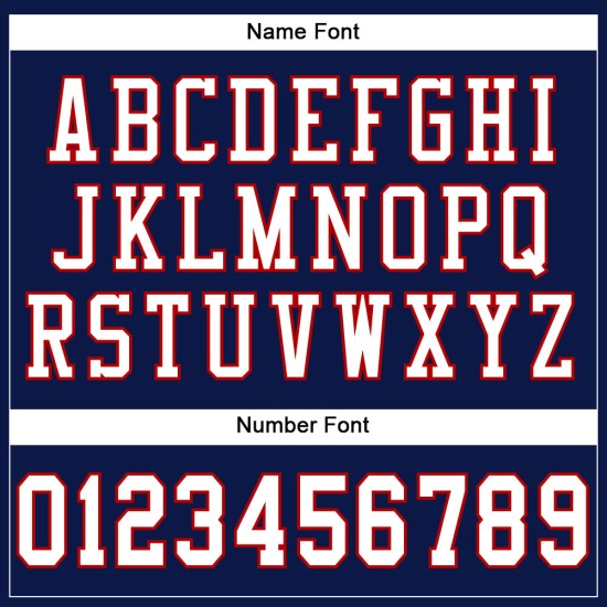 Custom Navy White-Red Mesh Authentic Football Jersey Custom Navy White-Red Mesh Authentic Football Jersey