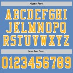 Custom Light Blue Gold-White Mesh Authentic Football Jersey Custom Light Blue Gold-White Mesh Authentic Football Jersey